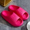 Superweiche, dicke Plateau-Slipper aus Eva für Damen, minimalistische und bequeme rutschfeste Hausschuhe für das Badezimmer im Innenbereich, Hausschuhe für Damen