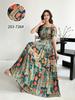 Off-Shoulder One-Neck Cotton Silk Dress Children's Summer Dress Bohemian Island Vacation Dress Travel Beach Dress