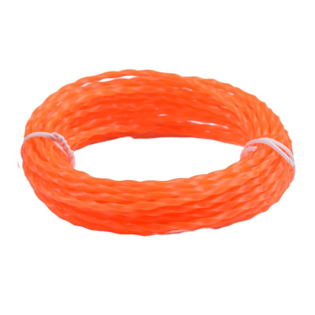 3pc Twisted Line For EGO Power AL2420P Pre-Cut Trimmer & Multi-Head String Nylon  Diameter 2.4mm  Outdoor Power Equipment