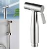 Stainless Steel Bidet Toilet Sprayer Kit Hand Sprayer Bathroom Toilet Bidet Sprayer Self Cleaning Handheld