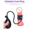 Aufblasbarer Penisring Verzögert Ejakulation Verbessert Erektion Bondage-Spiel | Hahnsperre Hodenspreizer Sexspielzeug Männer (18+ Erwachsenengebrauch)
