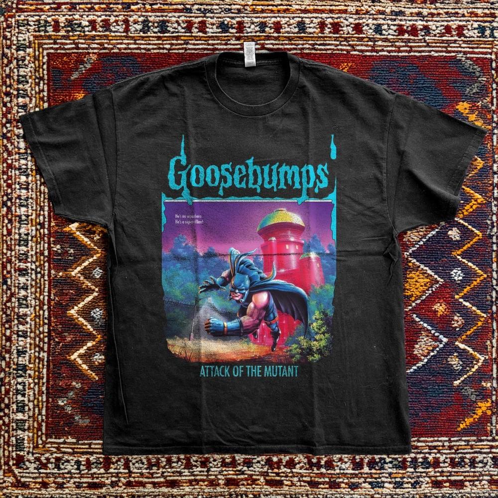 Goosebumps   Attack Of The Mutant Halloween T Shirt Basic Unisex TShirt Size S Unisex T-Shirt XL
