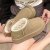 Thick-soled Non-slip Snow Boots Winter New Velvet Warm Bread Shoes Velvet Thickened Cotton Shoes