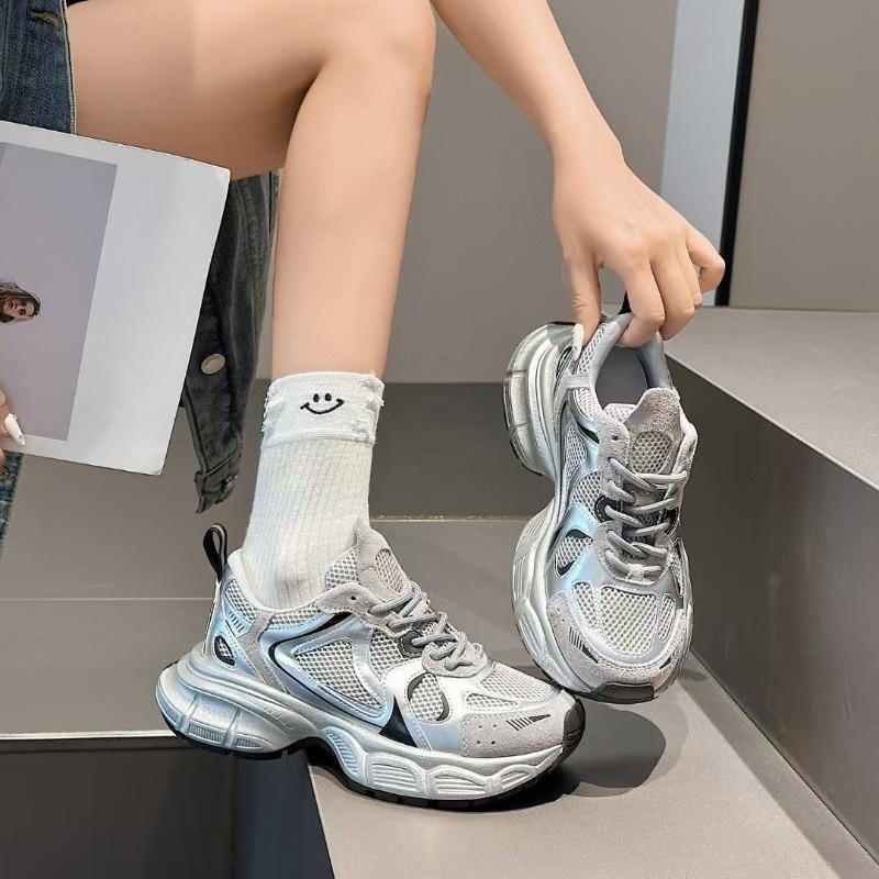 Dad Shoes, New Casual Shoes for Women, Versatile Thick-soled Sports Shoes, Running Shoes