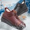 Old Beijing Winter Women's 2025 New Cotton Shoes Fleece Thickened Warm Middle-aged and Elderly Snow Boots Non-slip Mom Cotton Boots