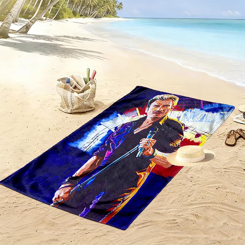 Rock Star Energy Stage Beach Towel Outdoor Camping Beach Quick-drying Swim Towel Absorbent Bath Towel Outdoor Pool Towel Outdoor Picnic Beach Mat