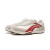 Disney X Li Ning Xingliu Abrasion Resistant, Lightweight, Balanced Low Top Casual Shoes Unisex White Red AGLV096-9