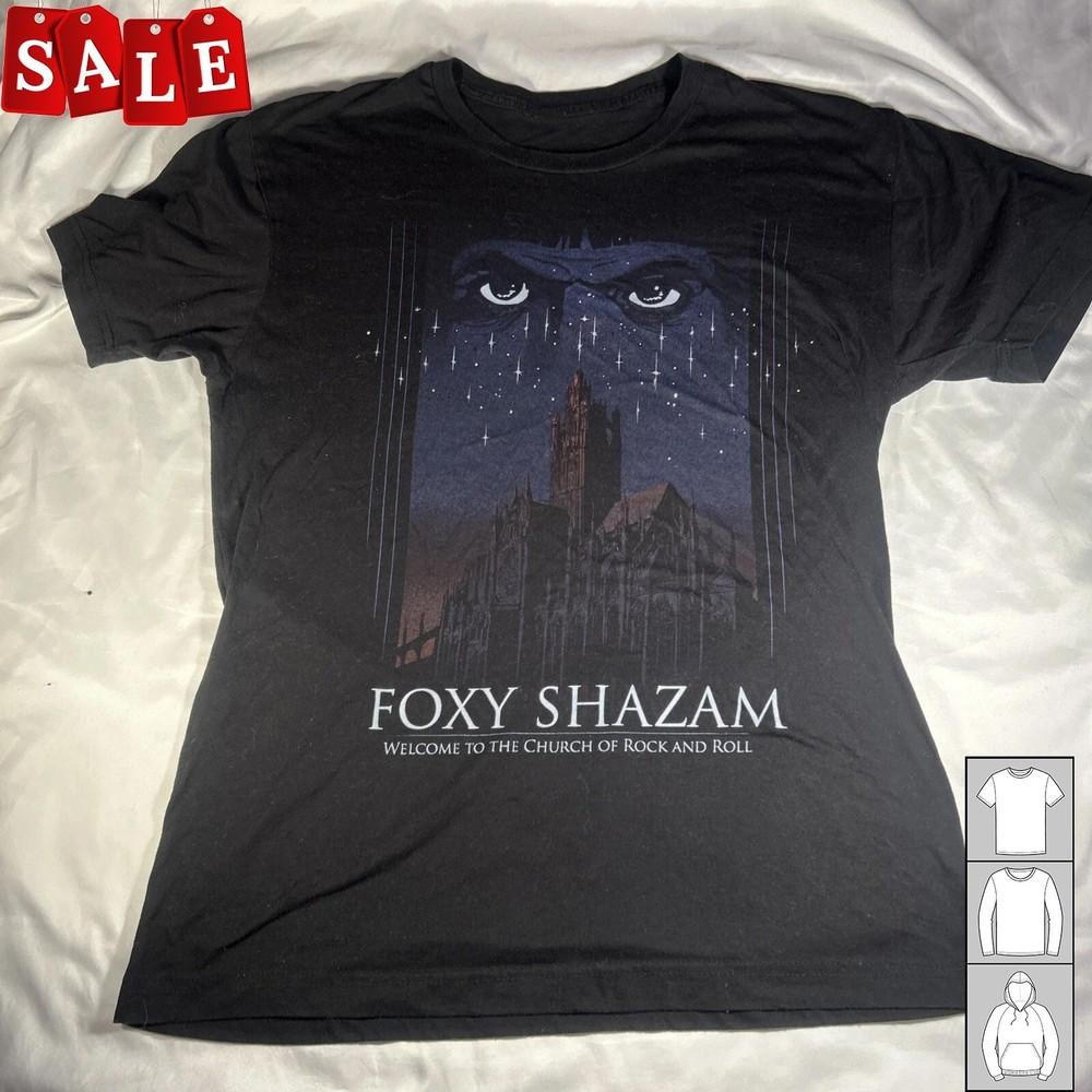 New Foxy Shazam Welcome Rock And Roll Gift For Fans Men All Size TShirt  LL432 Unisex T-Shirt L