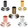 5pcs/lot Multisize Cylindrical Strong Magnetic Clasps Buckle For Jewelry Making DIY Leather Rope Bracelet Connectors Accessories