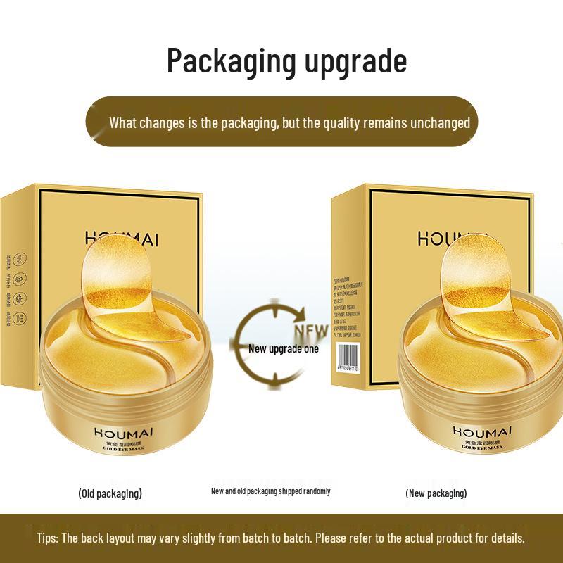 Huamei Złote Algi Liftingujące Płatki Pod Oczy - Miękkie, Sprężyste Rozwiązanie Pielęgnacyjne