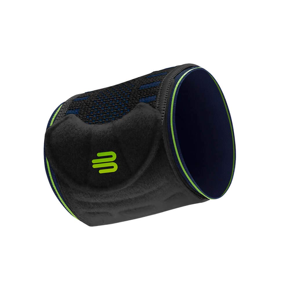 

BAUERFEIND Sports Wrist Сделано из общего медицинского эластичного ремешка с регулируемым компрессионным ремешком, Германия, Устройство, (Черный, S/M)