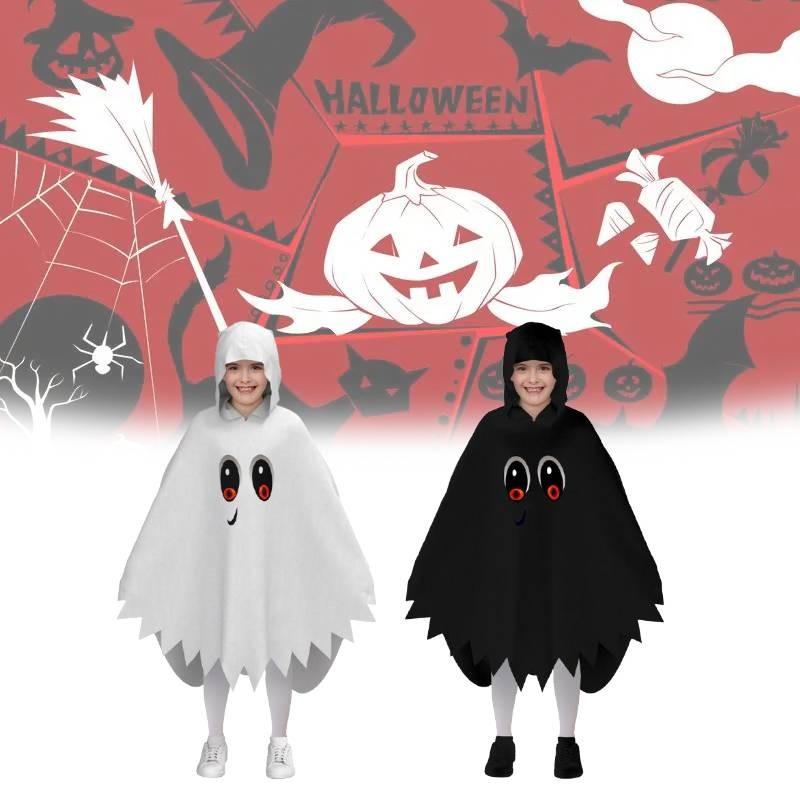 Halloween Ghost Costume For Kids With Glo Dark Features For Party And Role Play