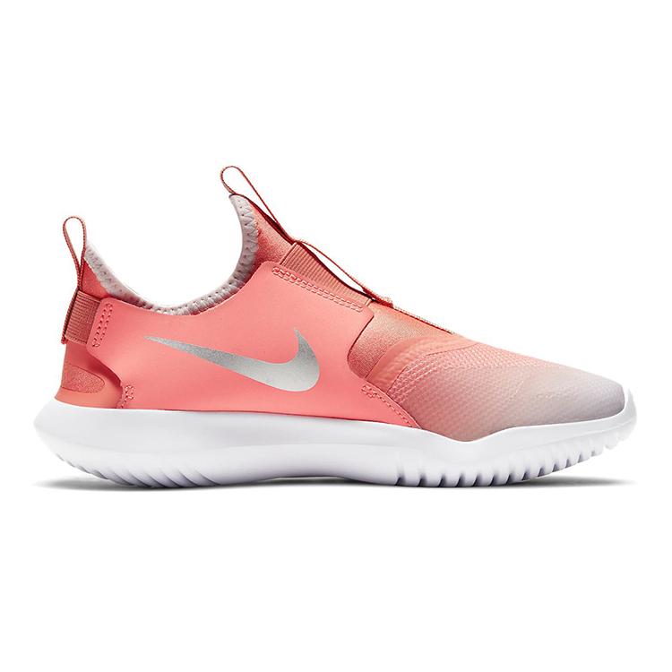Nike Flex Runner GS 'Crimson Bliss Metallic Platinum' AT4662-608