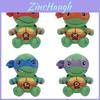 Mutant Ninja Turtles Plush Toy With Soft Crystal Velvet For Kids' Playroom Decor Characters Included)