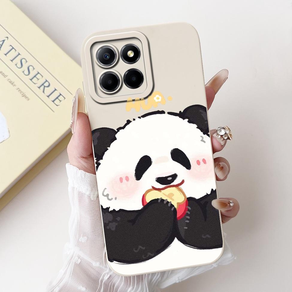 For Honor X6 X6a X6b Case Cover Silicone Cute Cartoon Cat Girl Luxury Flower Shockproof Phone Case For Honor X6a Back Cover Boys