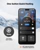 Heated Socks, 6000mAh Battery Powered, Rechargeable Heating Socks with 4 Heating Levels, Electric Heated Sock with APP Control for Men Women, Foot