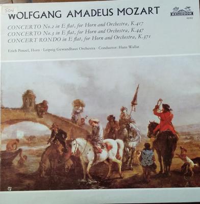 LP-Schallplatte WOLFGANG AMADEUS MOZART , ERICH PEN - Hornkonzerte 2 & 3/ Rondo Für Hor 89553 Heliodor 1973 UK Klassik Gebraucht