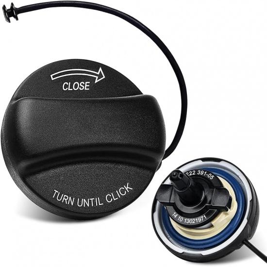 Gas Cap, Fuel Tank Cap Compatible with 2002-2018 Mini Cooper, BMW E39 E46 E60 E90 E92-128i 320i 325i 328i 328xi 330i 330xi X1 X3 X5 Z4 M3, More # OE