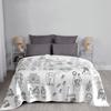 Purdue West Lafyette Blanket Fashion Custom Purdue Pu College Indiana Engineering Football Basketball Robot