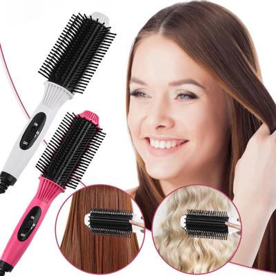 Glattes Haar Kamm Lockenstab Lockig Glatt Dual-Use Pony Elektrischer Lockenkamm Lockenstab Schnelltrocknend
