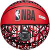 Wilson NBA Team Graffiti Chicago Bulls Basketball Outdoor Size 7 Diameter 24.5cm