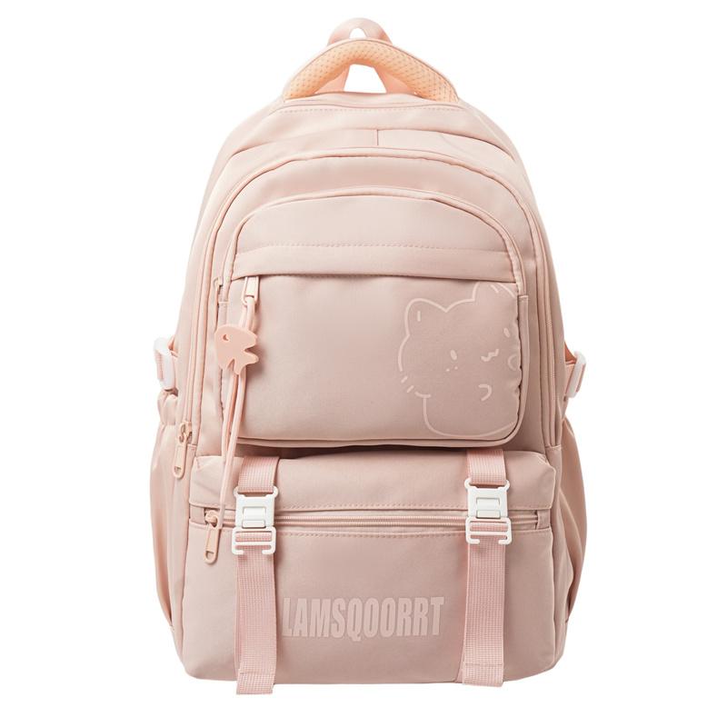 Junior High School Students Lightweight Schoolbag Large Capacity Backpack