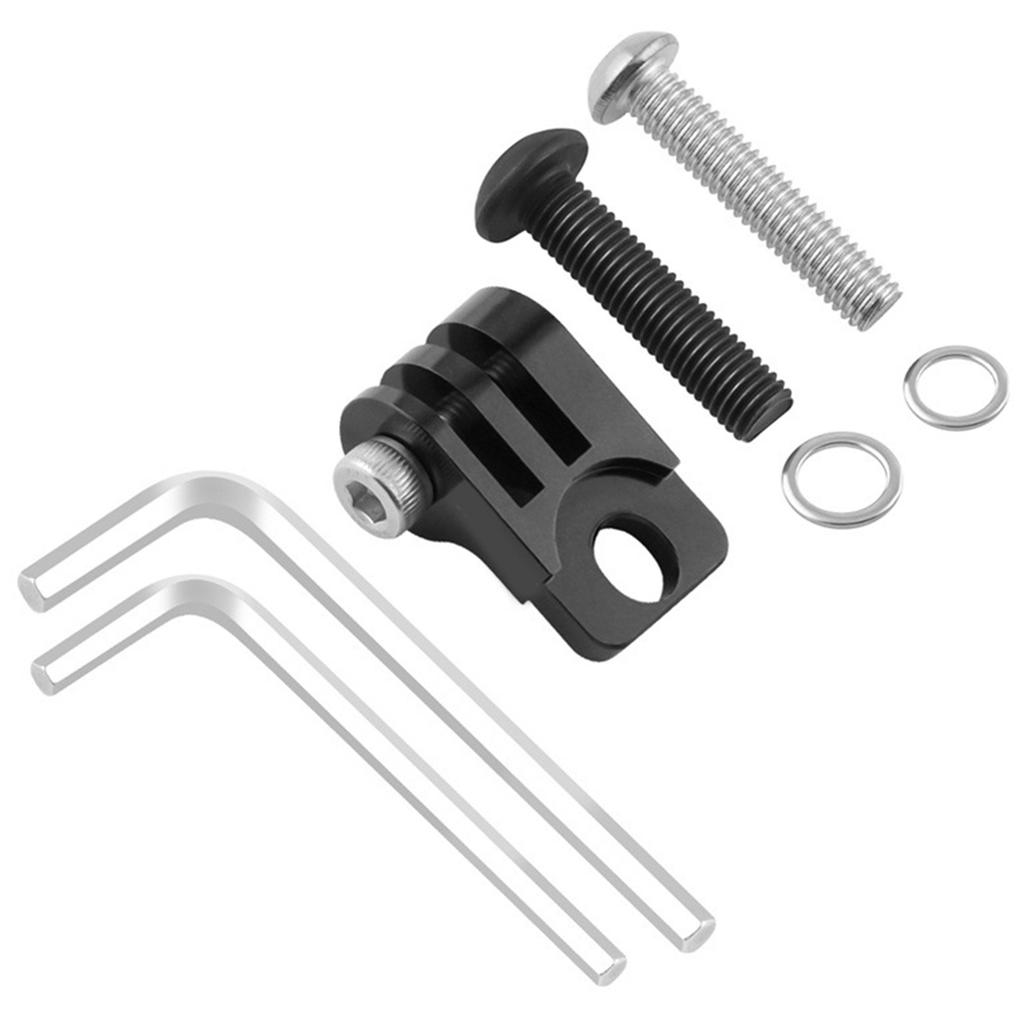 Folding Bike Computer Mount Bicycles Camera Holder Bike Lighting Lamp Mount Adapter Bike Light Base Cycling Accessory