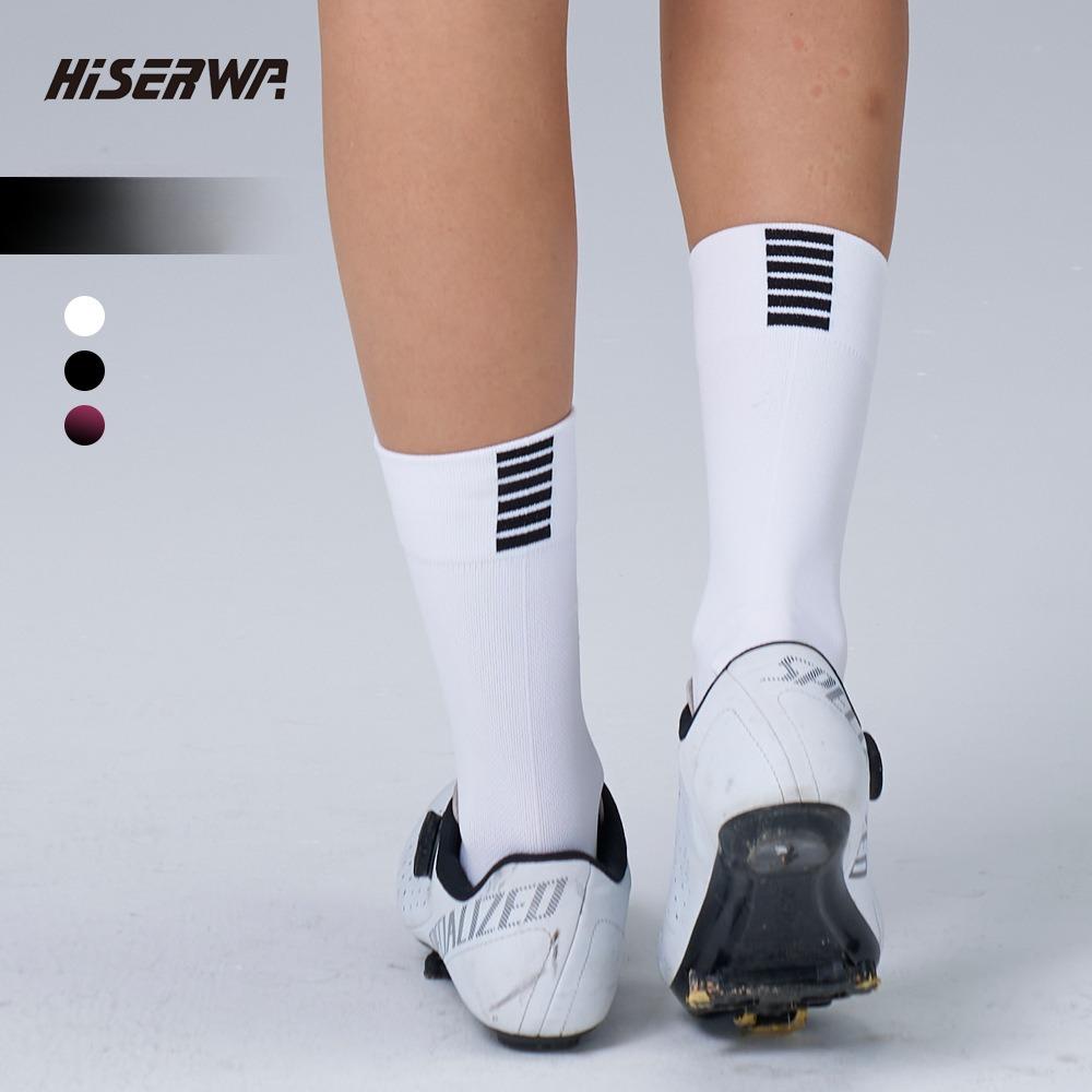 1 Par Andningsbara Sportstrumpor Svettabsorberande Cykelstrumpor Cykelstrumpor Löpning