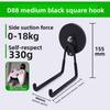 Magnetic Heavy Duty Hook With Rubber Coating For Home Office Storage