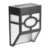 Retro Style Solar Wall Light Outdoor Rainproof LED Wall Color Lamp for Garden Courtyard Use