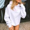 2026 Cross Border Embroidered 'Chasing the Sun' Hooded Sweatshirt: European Size, Drop Shoulder Design