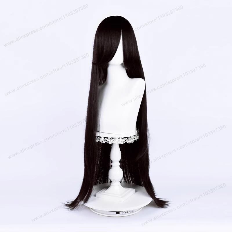 Anime 100Cm Long Staight Cosplay Synthetic Wig Black White Red Pink Brown Gold Blue Women Heat Resistant Hair High Quality Wigs