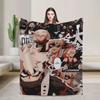 Bakugou Katsuki My Hero MHA Academia Anti-Pilling Fleece Blanket Comfortable Microfiber Blankets Soft Cozy Throws All Seasons