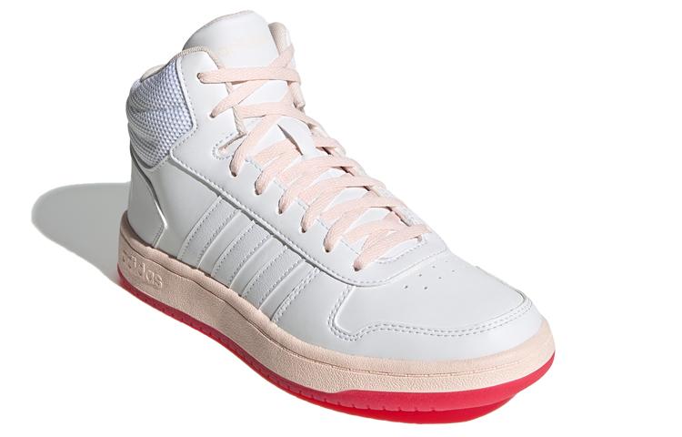 adidas Wmns Hoops 2.0 Mid 'White Power Pink' FW9355