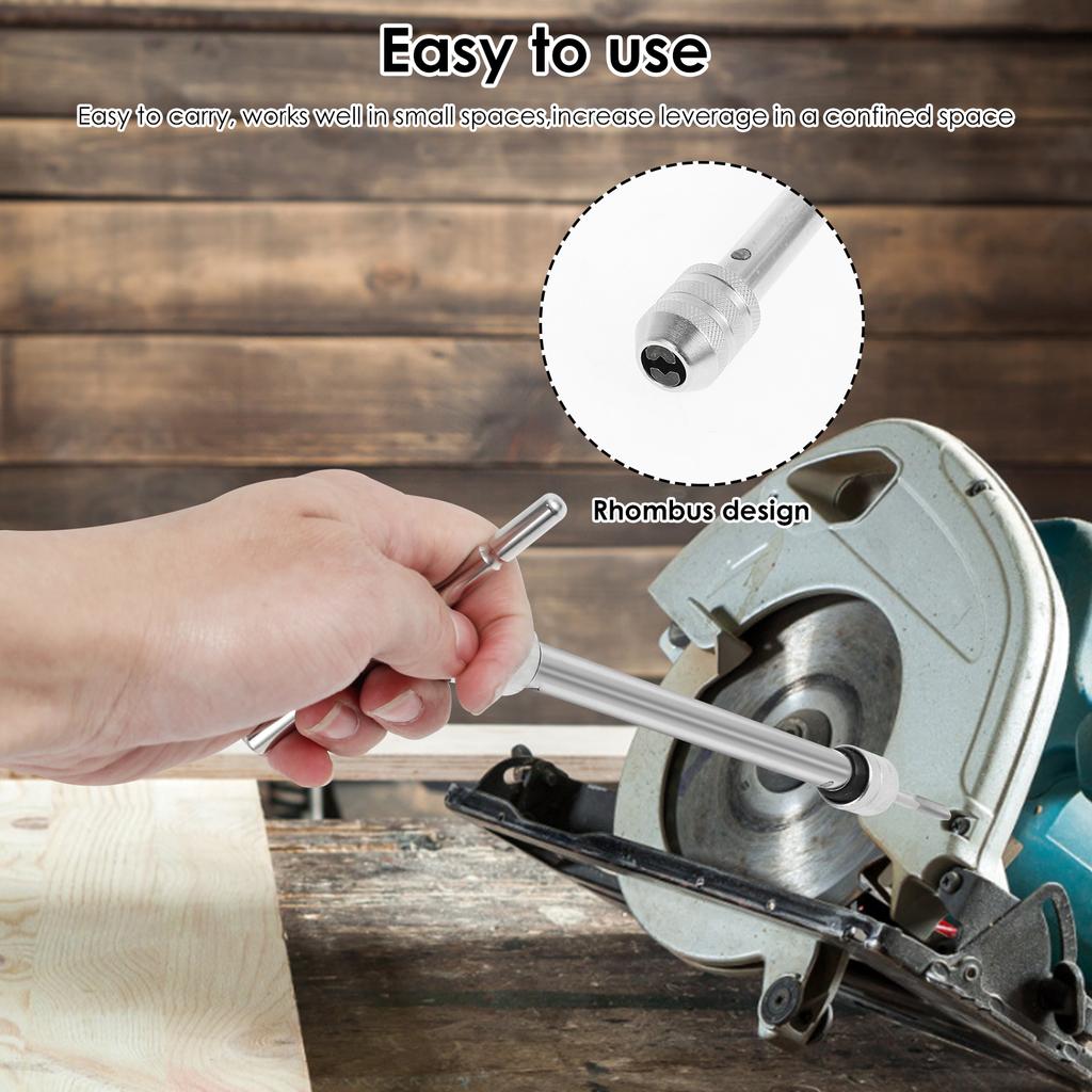 Silver T-Handle Ratchet Tap Holder Wrench Adjustable Manual Tapping Tool with Machine Screw Thread Metric Plug T-shaped Tap