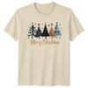 Merry Christmas Holiday Christmas Trees Unisexs Unisexs Graphic Tee