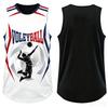 Outdoor Volleyball Sports Male Vest Fashion Quick Dry Training Tank Top Casual O-neck Sleeveless Shirts Man Summer Fitness Tees