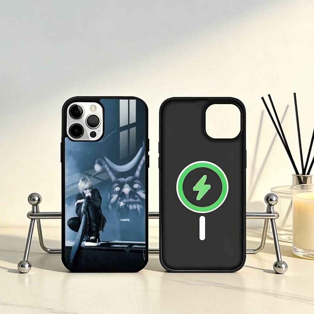 Singer K-Kai Angel Damage Phone Case For iPhone17,16,15,14,13,12,11 Plus,Pro Max Magnetic For Magsafe Wireless Charging