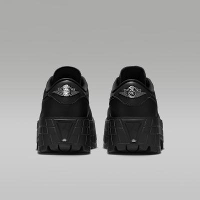 Jordan 1 Niski Brooklyn Czarny (Kobiety)