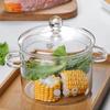 Glass Pot Health Pot High Boron Heat-resistant Thick Glass Stew Pot