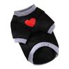 Love Pattern Cat Dog Pullover Polyester Pet Sweater Vest Comfortable Fit Pet Warmer Tops Cat Dog