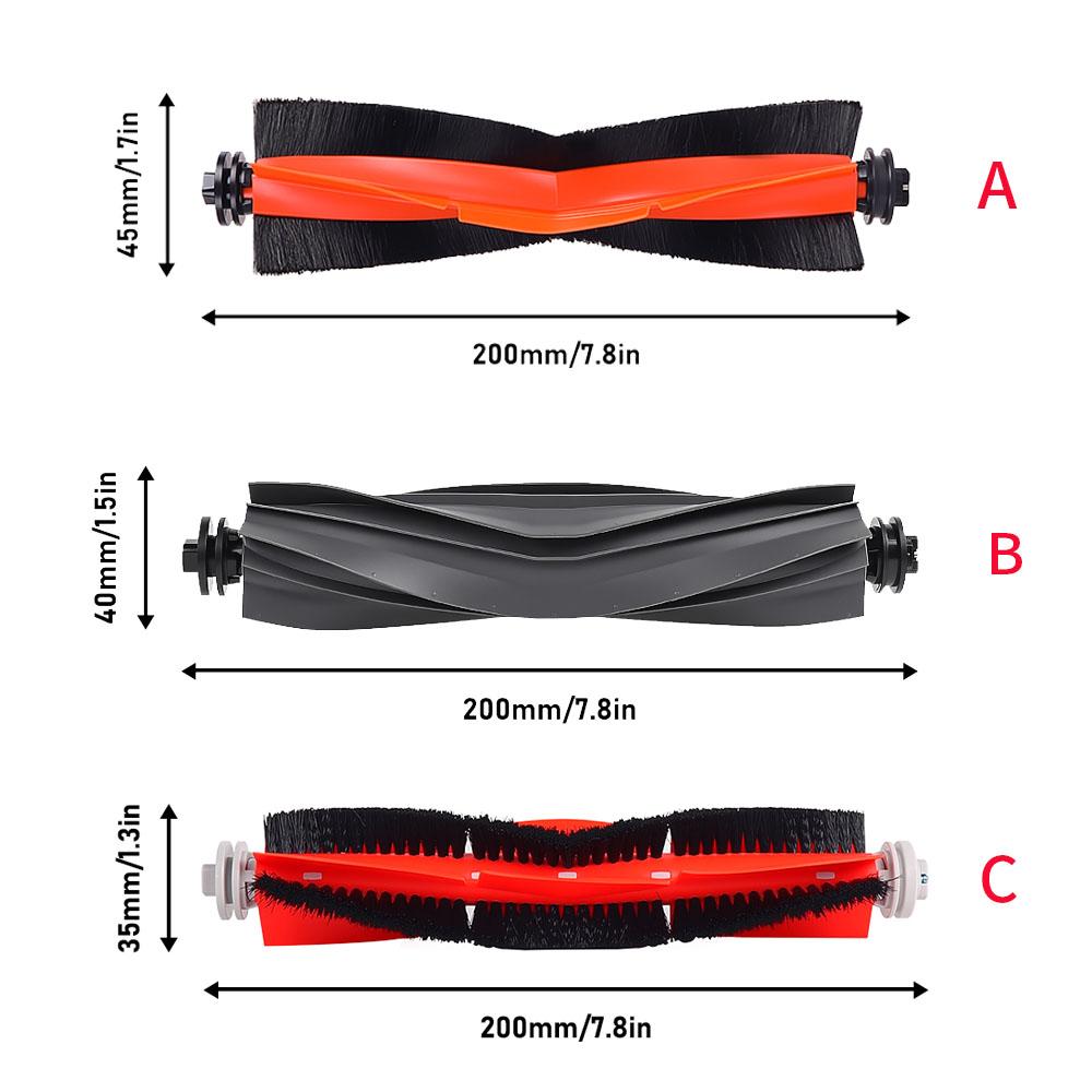 For Xiaomi X20 Max D109GL/X20 Pro D102GL/S20+ /S20plus /B108GL/Mijia Omni M30/ D102 Robot Vacuum Cleaner Main Roller Brush Part
