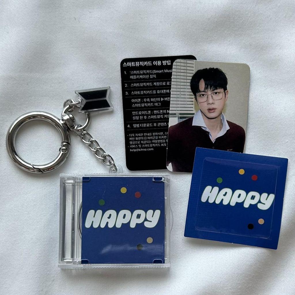 [USED] BTS FESTA 2025 Korea Capsule Trading Card Album HAPPY Jin
