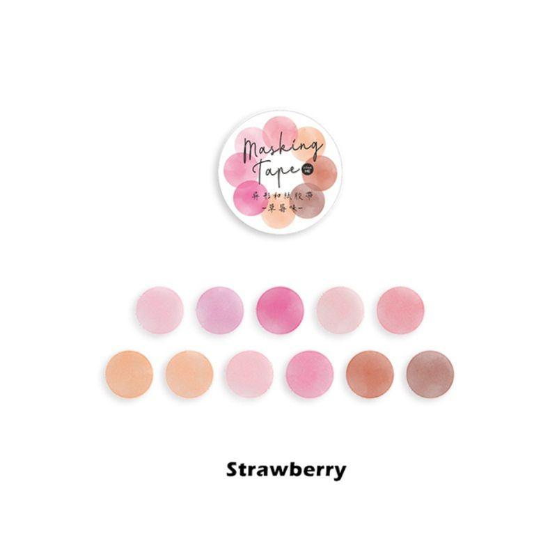 

100 шт. Лента Ваши Круглые Точки Наклейки Скрапбук Дневник Декор Принадлежности DIY Журнал Strawberry