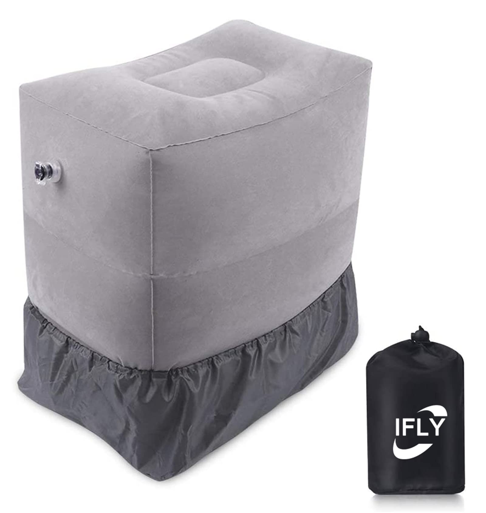 

IFLY Airplane Kids Air Foot Air Foot предотвращает усталость и отеки 3 Регулируемая сумка для хранения эконом-класса Легко для ПВХ подставка для ног, подушка, отдых, ноги,