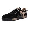 4647 Scarpe Casual da Uomo alla Moda Taglia Larga con Inserti in Camoscio - Calzature Sportive per Tutte le Stagioni