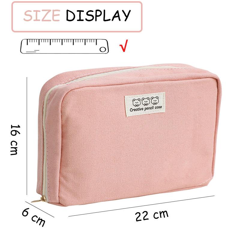 Pouzdro na tužku Kawaii Velkokapacitní taška Pouzdro Box pro dívky Japonské Korejské Školy Kancelářské potřeby