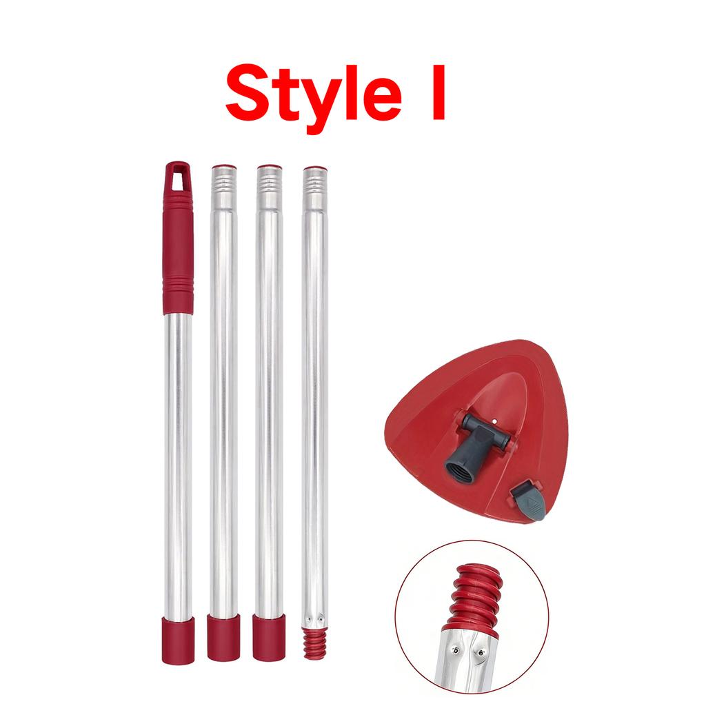 Mop Handle and Mop Base for O-cedar/Vileda 1Tank System,Mop Handles for O-cedar/Vileda Spin Mop & H2pro Flat Mop