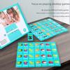Wooden Connect-the-Dots Dominoes: Children's Logic Training Toy