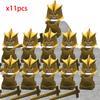 MOC Creative Medieval Game Valley Kinghts Ailin Guard Figures Warrior Armored Soldiers Army Weapons Helmet Blocks Bricks Toys